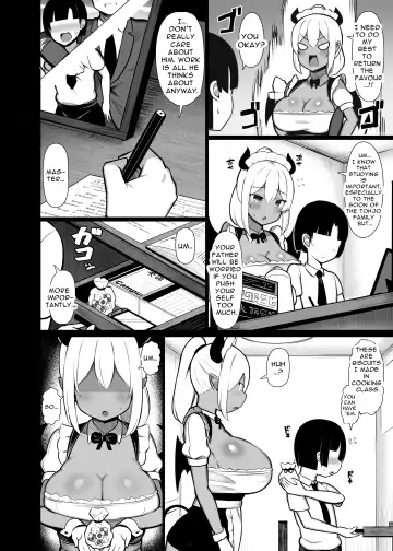 [Jakko] Goshujin-sama no Ochinchin wa Yuzurenai ~Succubus Maid to Nukirobo Maid~ Fhentai - Page 4