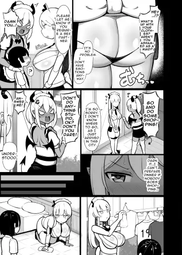 [Jakko] Goshujin-sama no Ochinchin wa Yuzurenai ~Succubus Maid to Nukirobo Maid~ Fhentai - Page 7