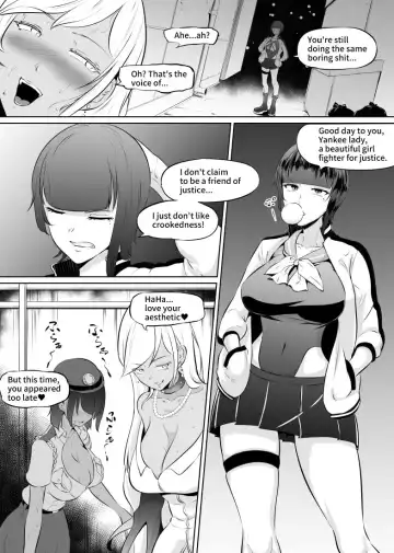[Mokuseirokku] Akunin Semen Reijou VS Yankee Lady Fhentai - Page 10