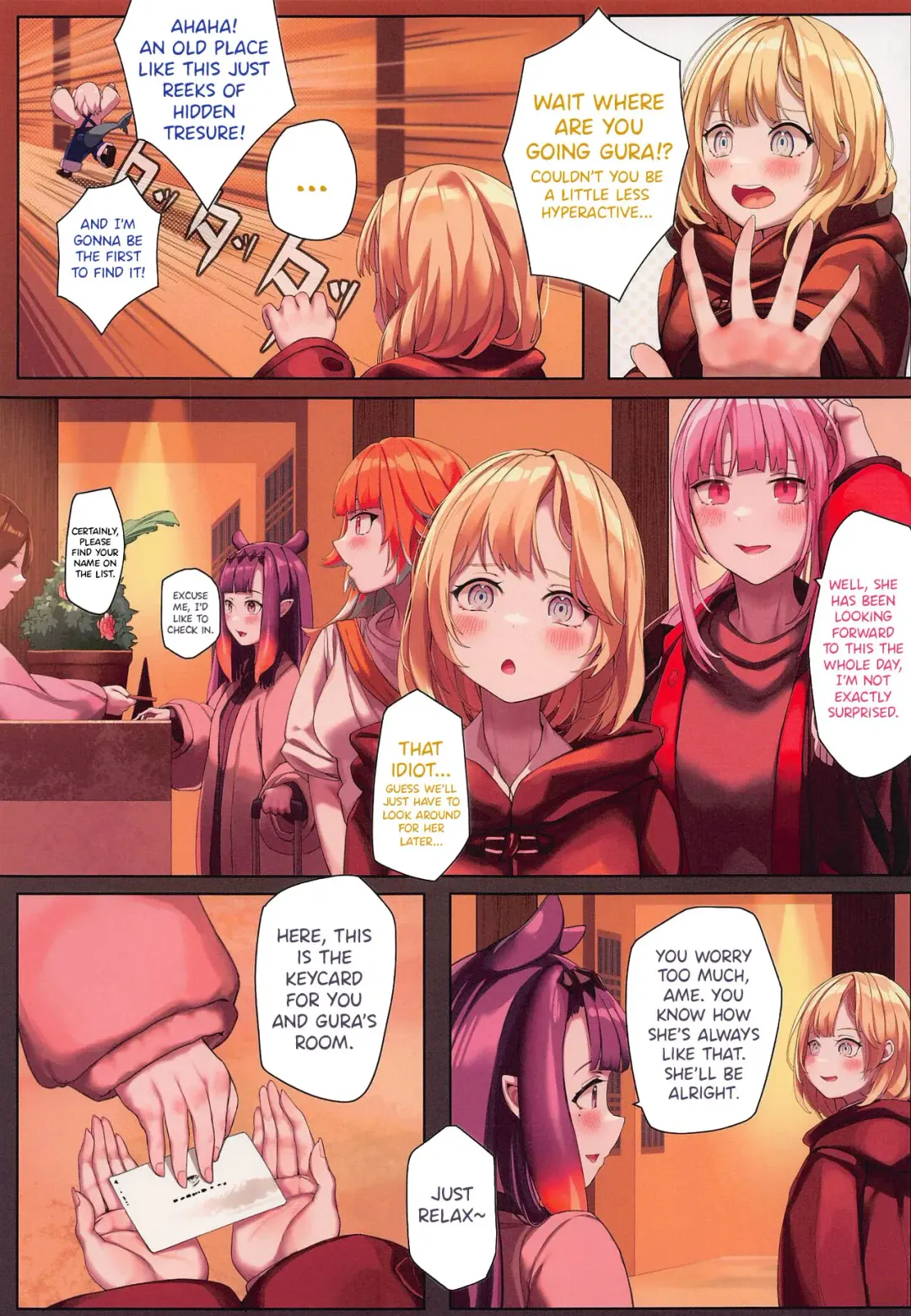 [Mitsu] AmeSame Onsen Ryokou no Iroiro | The Many Happenings of AmeSame's Hot Spring Trip Fhentai - Page 4