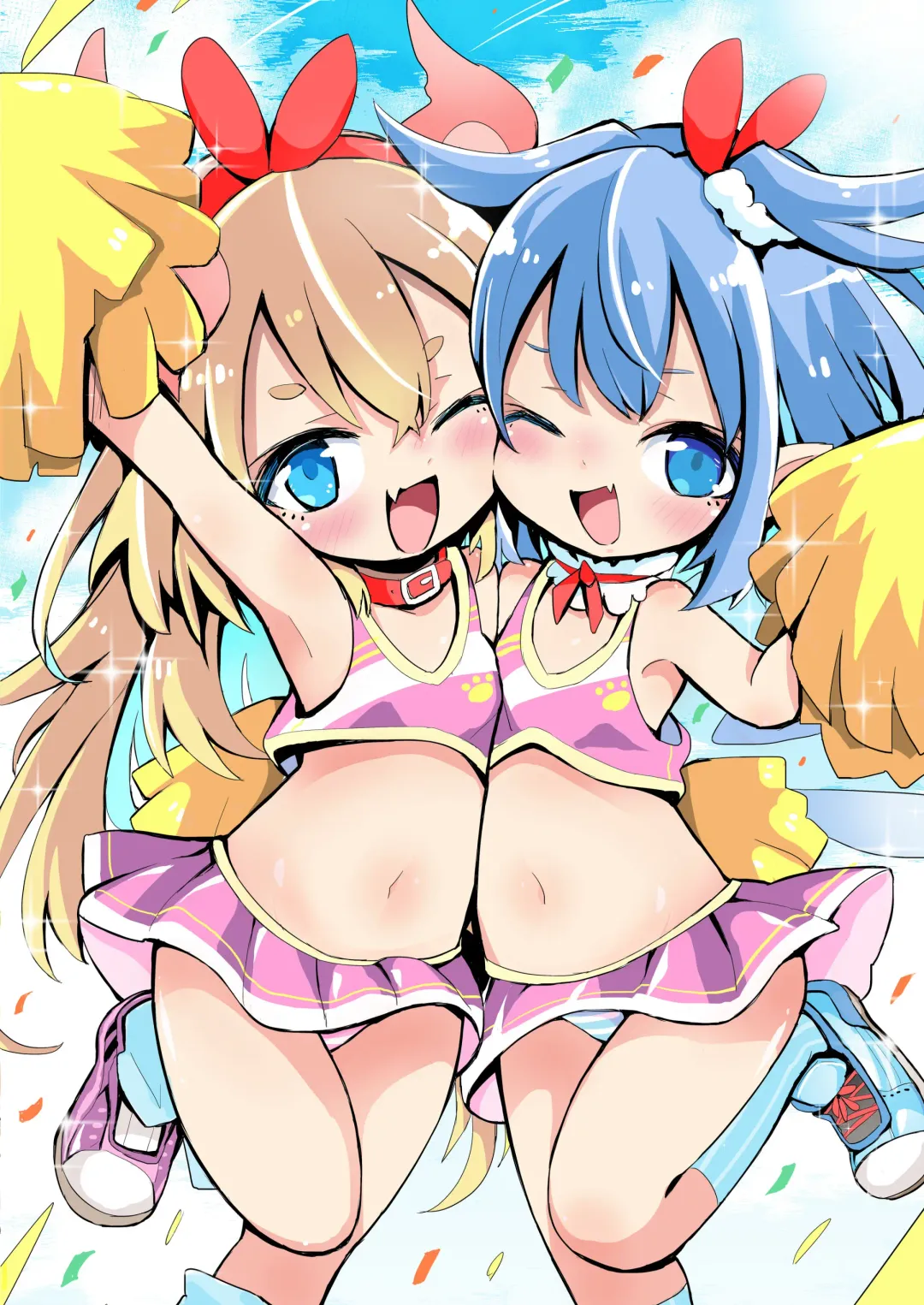 [Sukezou] Ouen shite Kureru Shoujo to Yousei Fhentai - Page 5