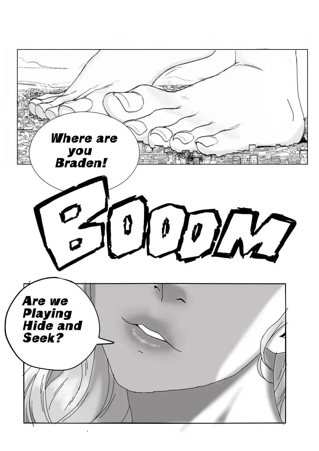 Attack Of The Giantess House! Ch1-2 Fhentai - Page 15