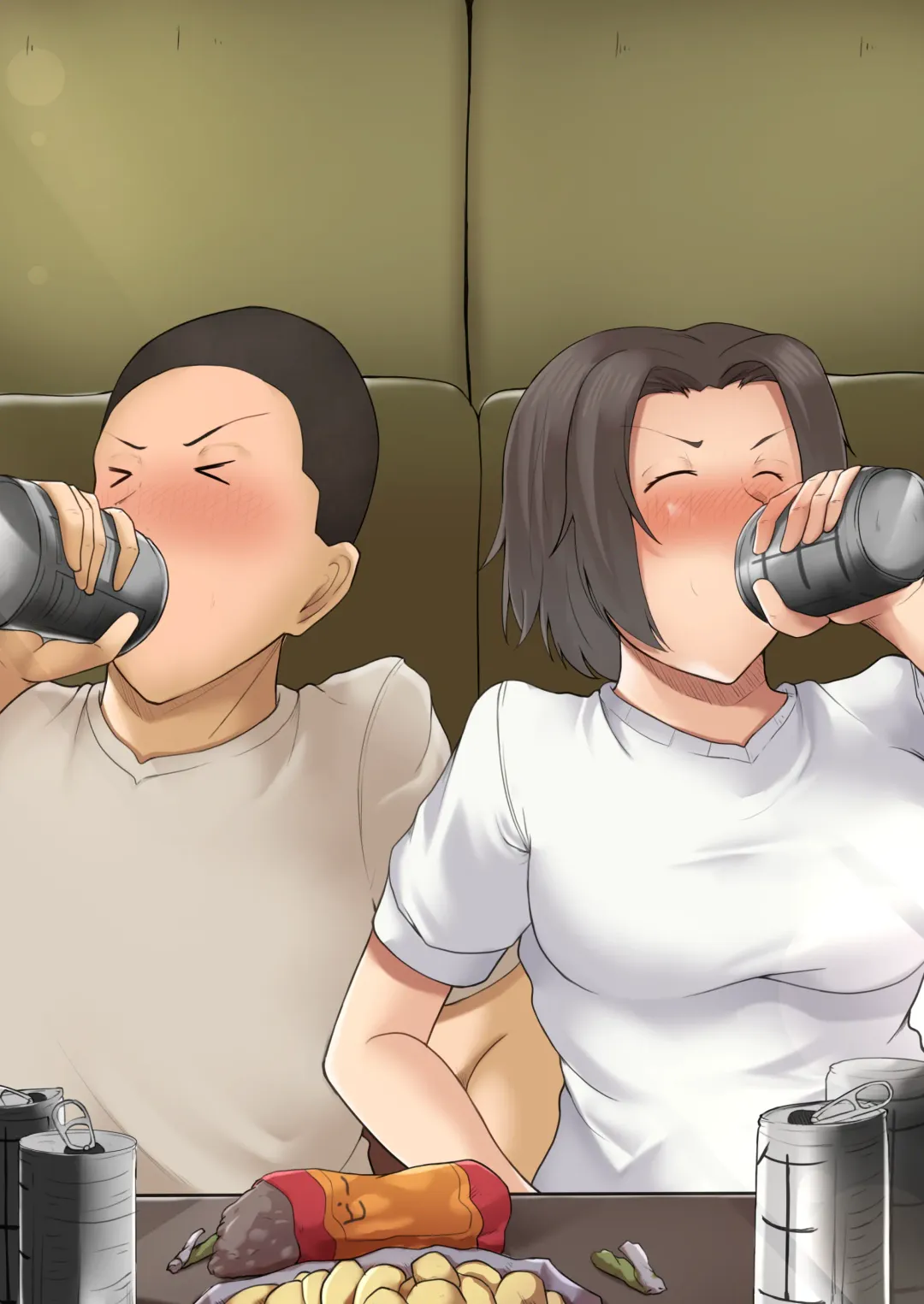 Hahaoya to Nonde Shimoneta Hanashi te Nagare de H Shita Fhentai - Page 2