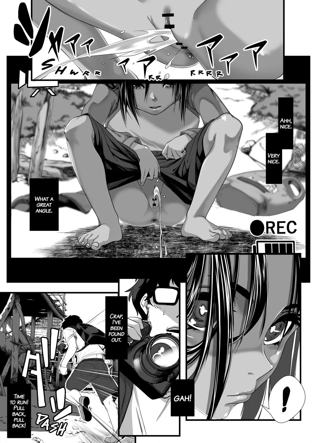 [Numata Shizumu] Asia no Hinminkutsu de Hounyou Tousatsu Shitetara Tsurutsuru Omanko Kaeta Hanashi | That Time I Took Peeping Photos of Girls Urinating in an Asian Slum and Bought a Smooth Pussy Fhentai - Page 7