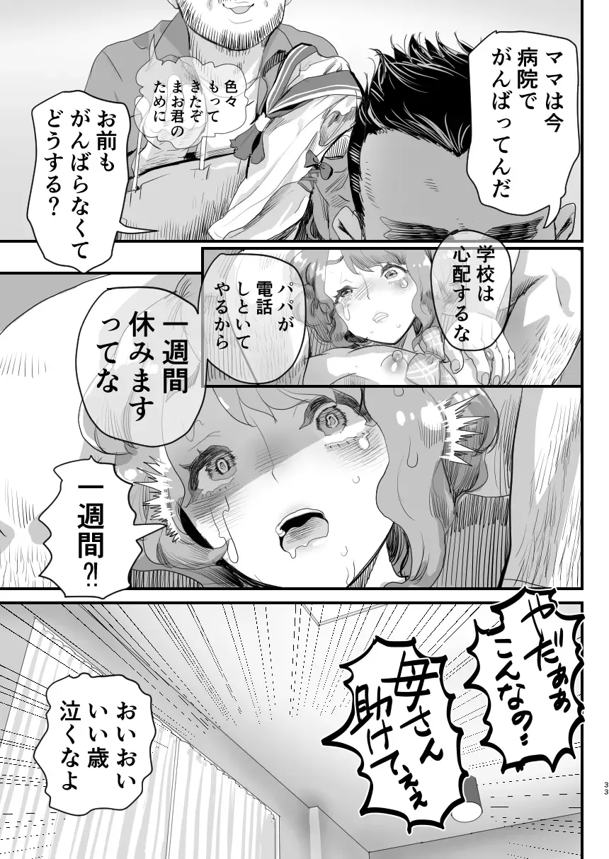 [Guro Tsuki] Papa no Onaho ni Nare! ~Ero Oyaji no Ejiki ni Natta Otokonoko~ Fhentai - Page 32