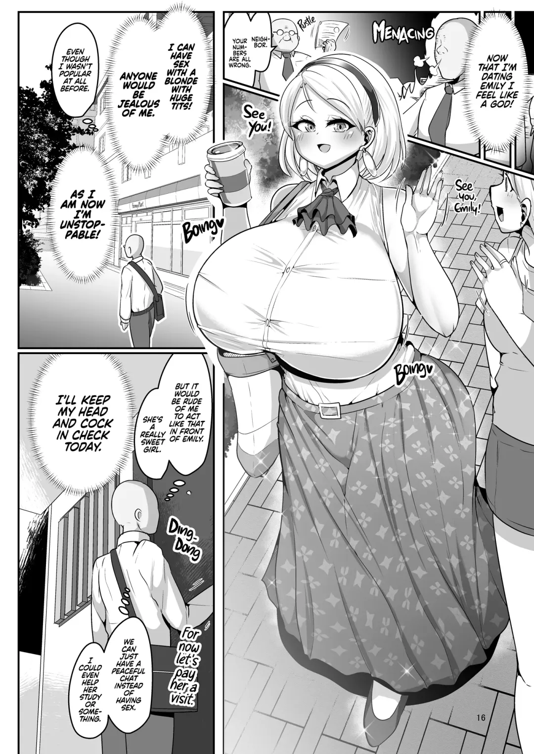 [Bukatsu] H Daisuki Kinpatsu Hakujin Bakunyuu Ryuugakusei ga Tonari no Heya ni Hikkoshite Kita!! | A Nymphomaniac Blonde Exchange Student with Gigantic Tits Moved in Next Door!! (decensored) Fhentai - Page 18