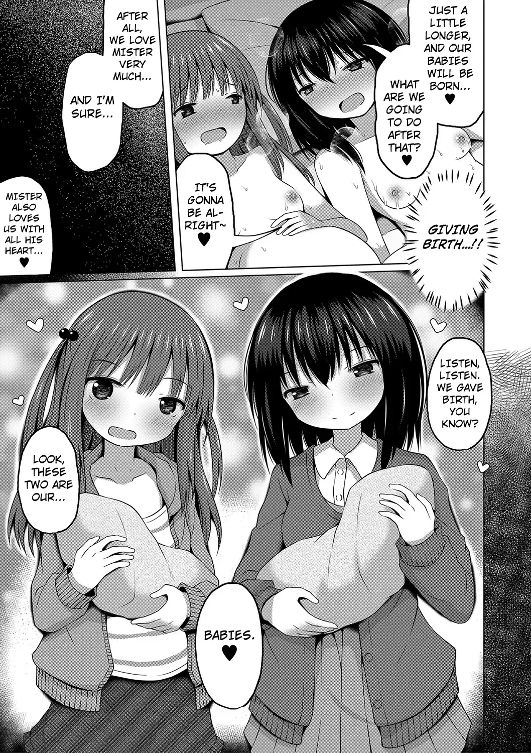[Yurarin] Ninshin Shoujo "Mesugaki datte Haramitai!" - Pregnant girl, even a female kid seems to be pregnant. | I Want to Impregnate Them, Even if They're Slutty Brats! Fhentai - Page 203