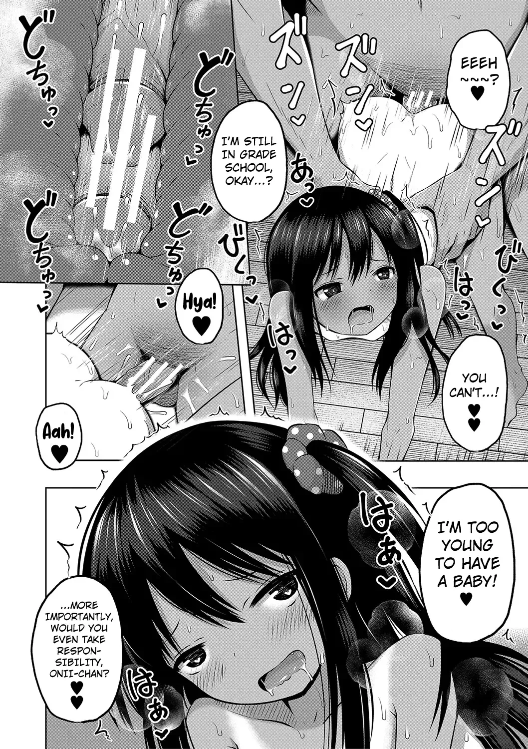 [Yurarin] Ninshin Shoujo "Mesugaki datte Haramitai!" - Pregnant girl, even a female kid seems to be pregnant. | I Want to Impregnate Them, Even if They're Slutty Brats! Fhentai - Page 24