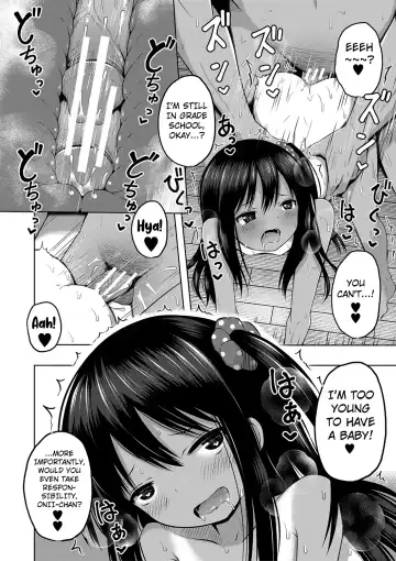 [Yurarin] Ninshin Shoujo "Mesugaki datte Haramitai!" - Pregnant girl, even a female kid seems to be pregnant. | I Want to Impregnate Them, Even if They're Slutty Brats! Fhentai - Page 24