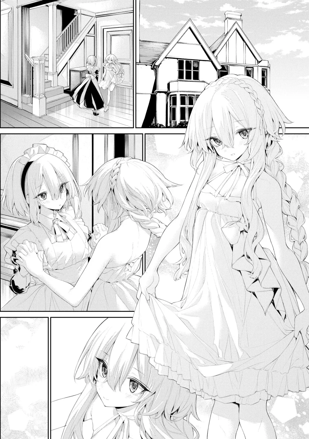 [Zanka] Ecchi na Koto ni Kyoumi Shinshin de Maid-san o Yuuwaku Shichau  Ojou-sama Fhentai - Page 6