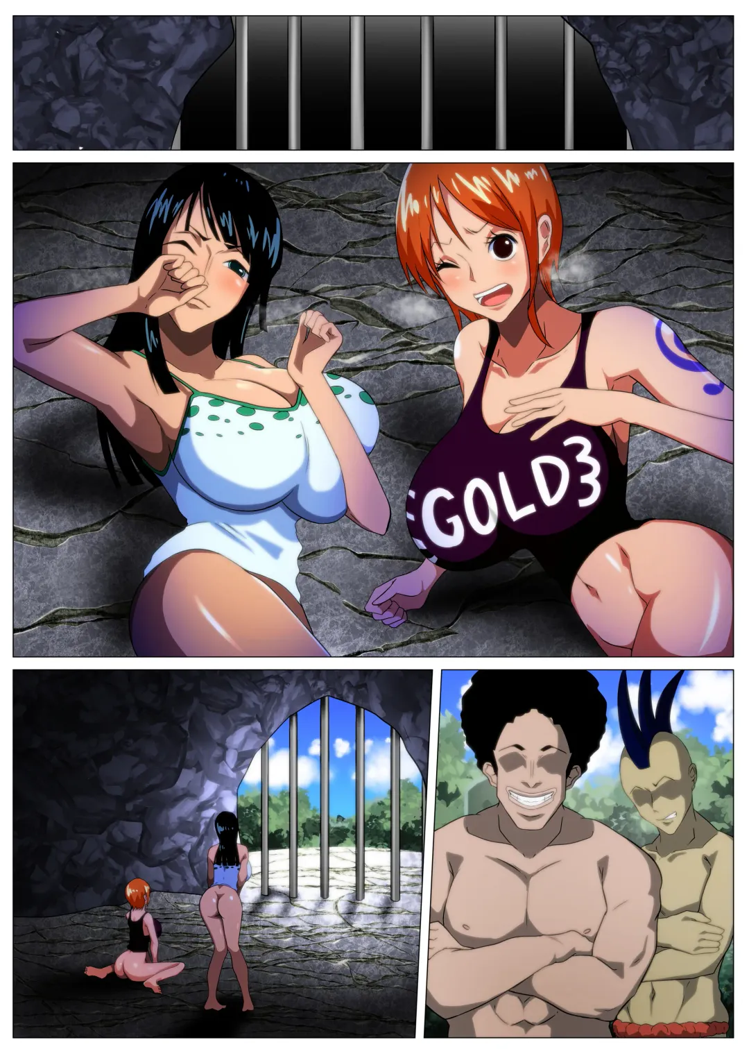 Bakunyuu Onna Kaizoku-tachi no Otakara Sagashi Fhentai - Page 51