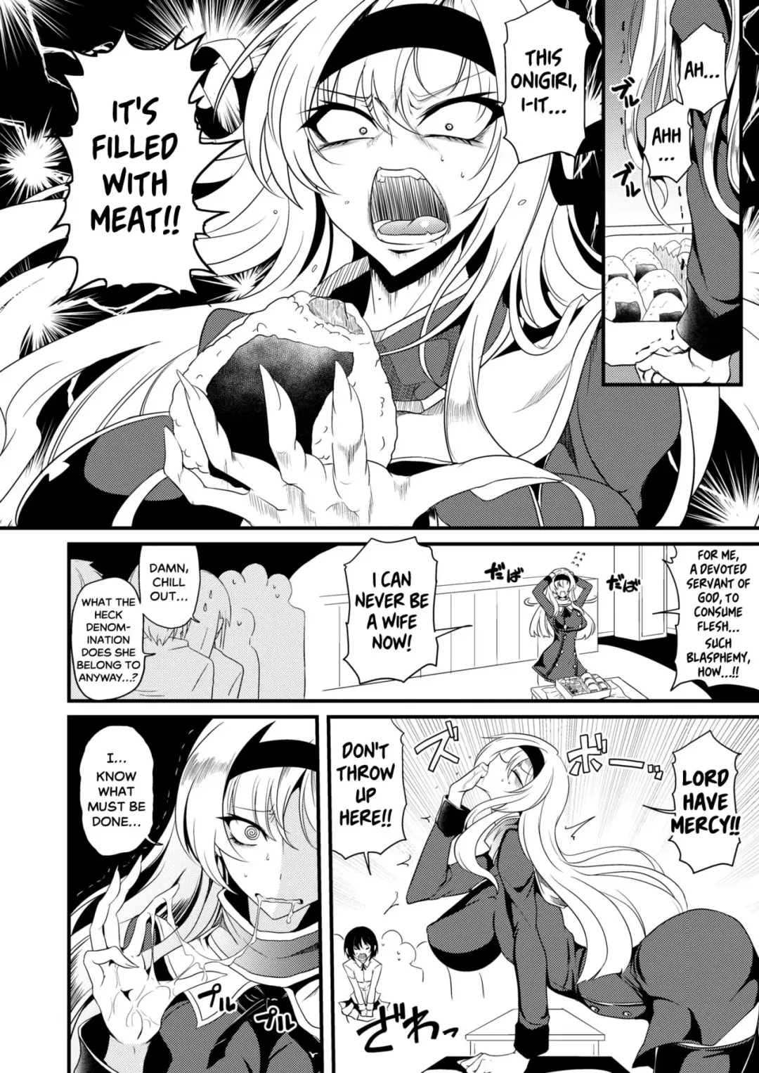 [Ganmarei] Shinkou Naki Chijo Sabaki | Sinful Slut's Judgement Fhentai - Page 2