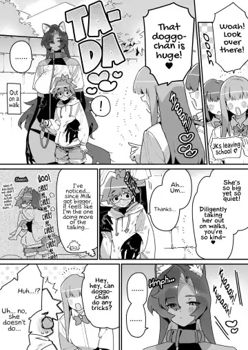 [Chomoran] That Deal Where A Beastgirl Grows Bigger Than The Master Who Raised Her | Fhentai - Page 5