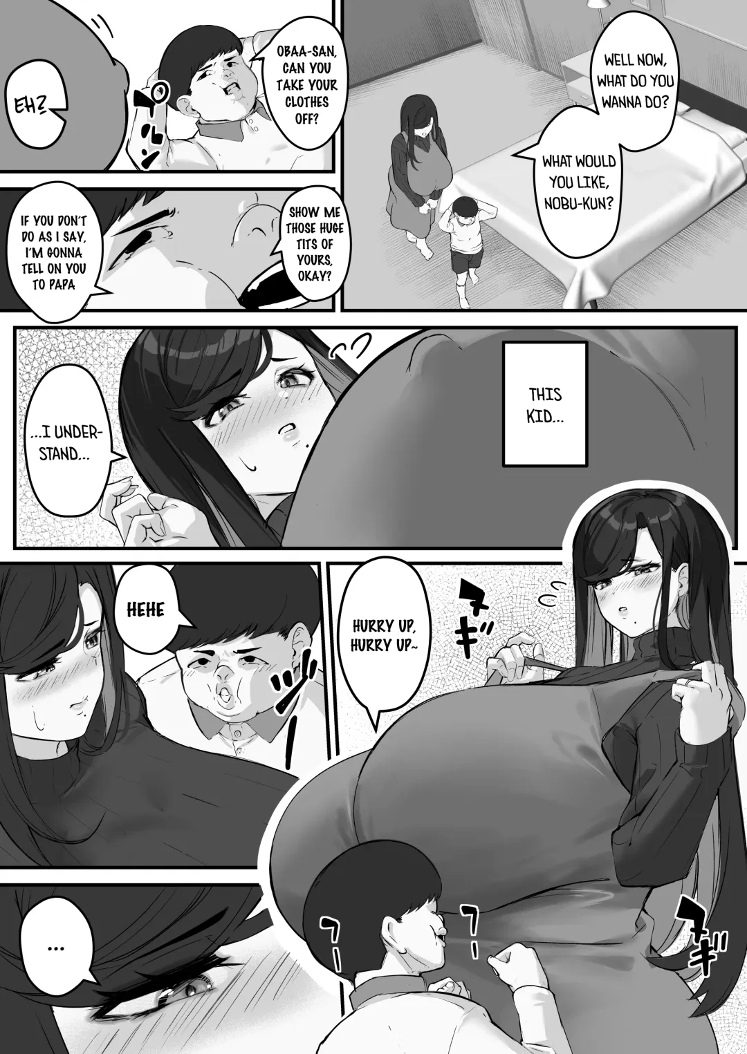 [Kutibue] Tare Deka Chounyuu no Hitozuma wa Chibi Erogaki no Nikubenki... | My Big Titted Sagging Wife Is The Meat Toilet Of A Pipsqueak Pervert Brat Fhentai - Page 14