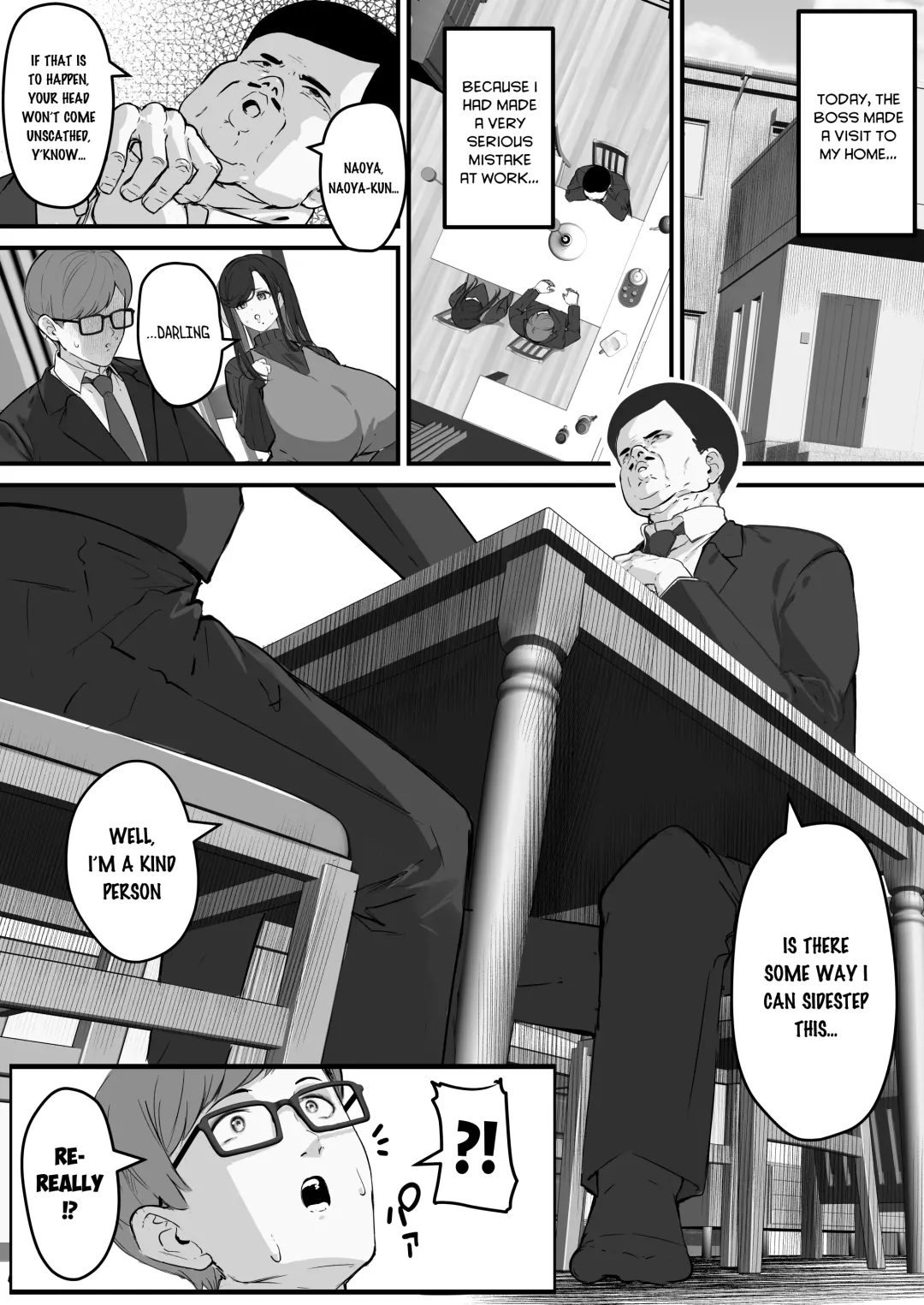 [Kutibue] Tare Deka Chounyuu no Hitozuma wa Chibi Erogaki no Nikubenki... | My Big Titted Sagging Wife Is The Meat Toilet Of A Pipsqueak Pervert Brat Fhentai - Page 5