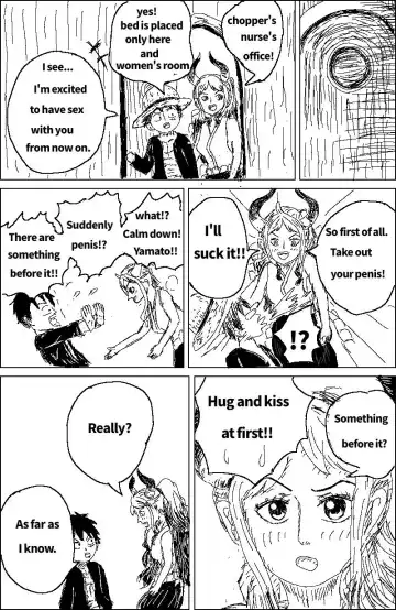 Luffy x Yamato Fhentai - Page 3
