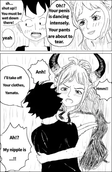 Luffy x Yamato Fhentai - Page 7