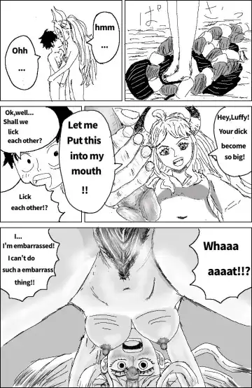 Luffy x Yamato Fhentai - Page 8