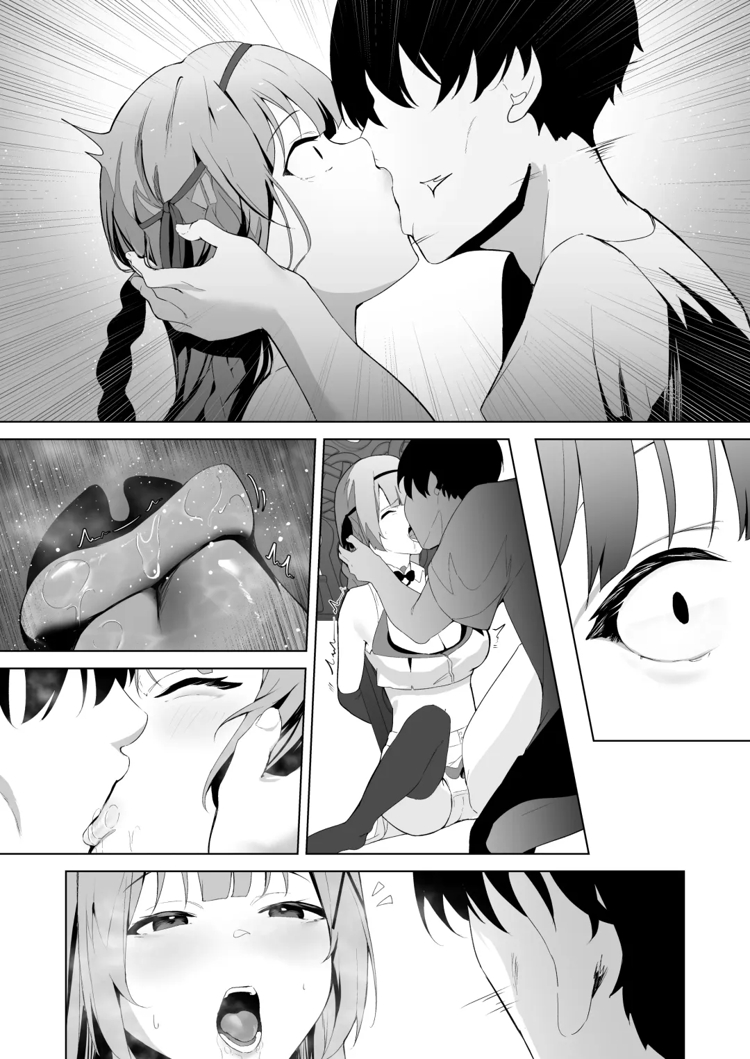 [Akausu Ko - Gairou - Nikujaga] Daraku Taishitsu -Onnanoko o Dame ni Suru Oji-san ni Tsukamatte Shimau Hime Kishi Monogatari- Fhentai - Page 44