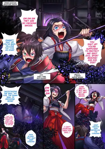 Read [Ibenz009] Miko Spider Corruption - Fhentai