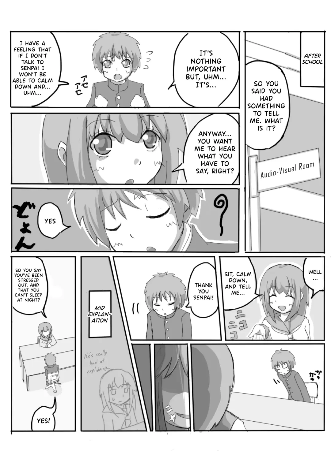 Consultation with Senpai Fhentai - Page 1