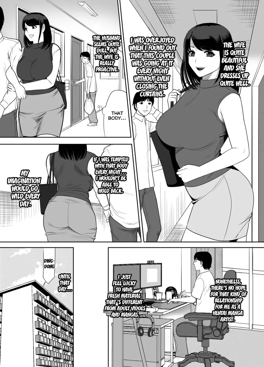 Danchi no Tonari no Oku-san UR de NT~R | The Wife Next Door at an Urban Renaissance Housing Complex Is Being NTR'ed Fhentai - Page 6
