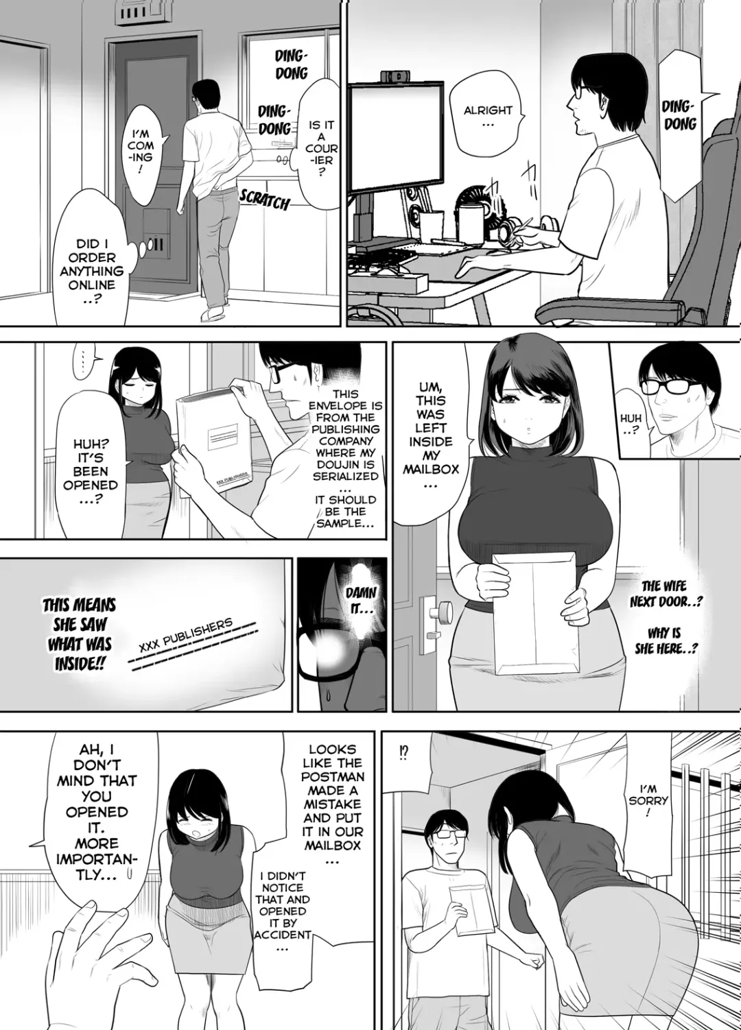 Danchi no Tonari no Oku-san UR de NT~R | The Wife Next Door at an Urban Renaissance Housing Complex Is Being NTR'ed Fhentai - Page 7