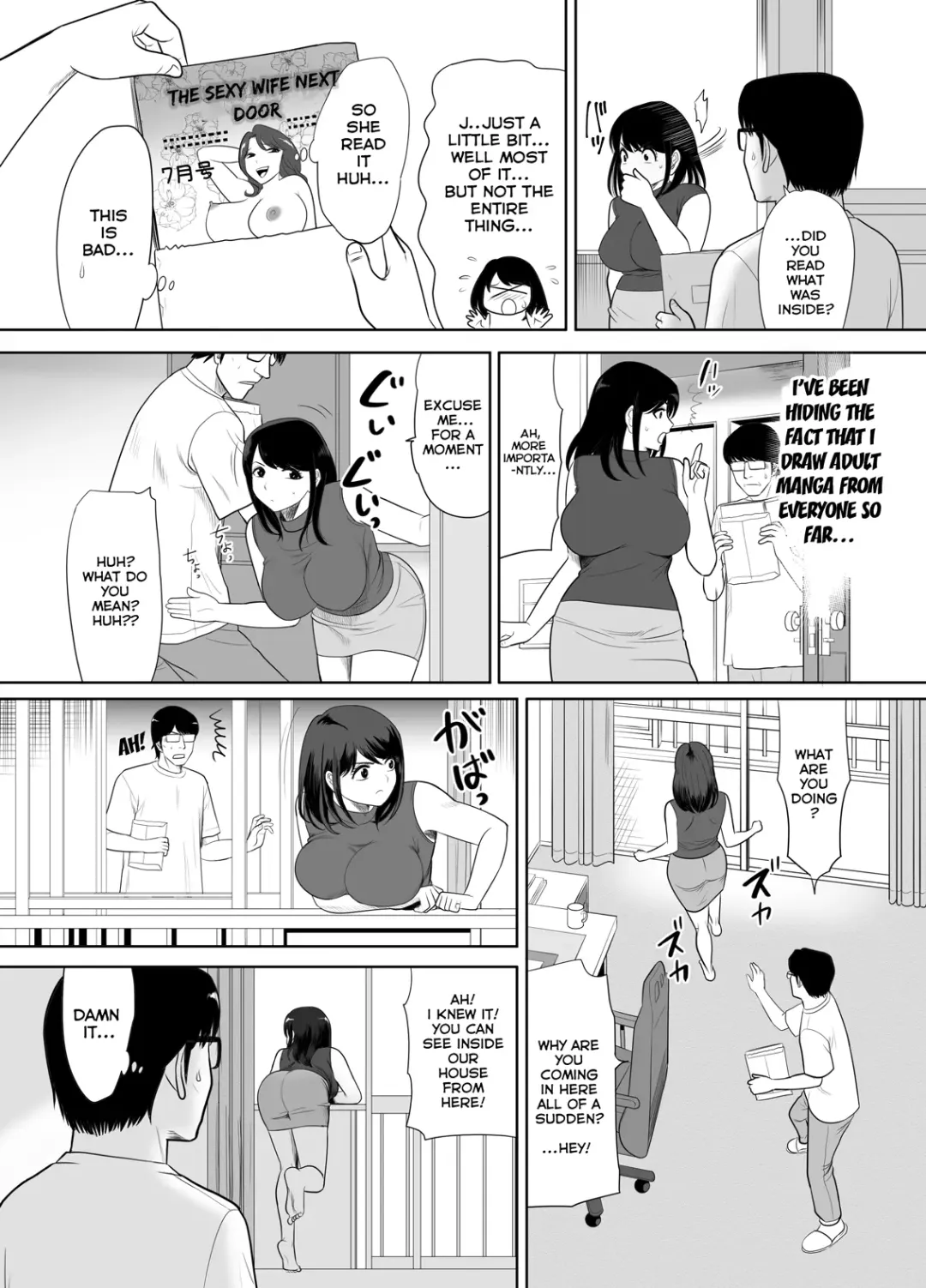 Danchi no Tonari no Oku-san UR de NT~R | The Wife Next Door at an Urban Renaissance Housing Complex Is Being NTR'ed Fhentai - Page 8