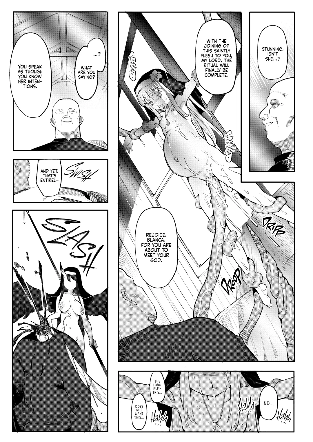 [Henrybird] Benki Seijo Buranka | Holy Cumdump Blanca Fhentai - Page 38