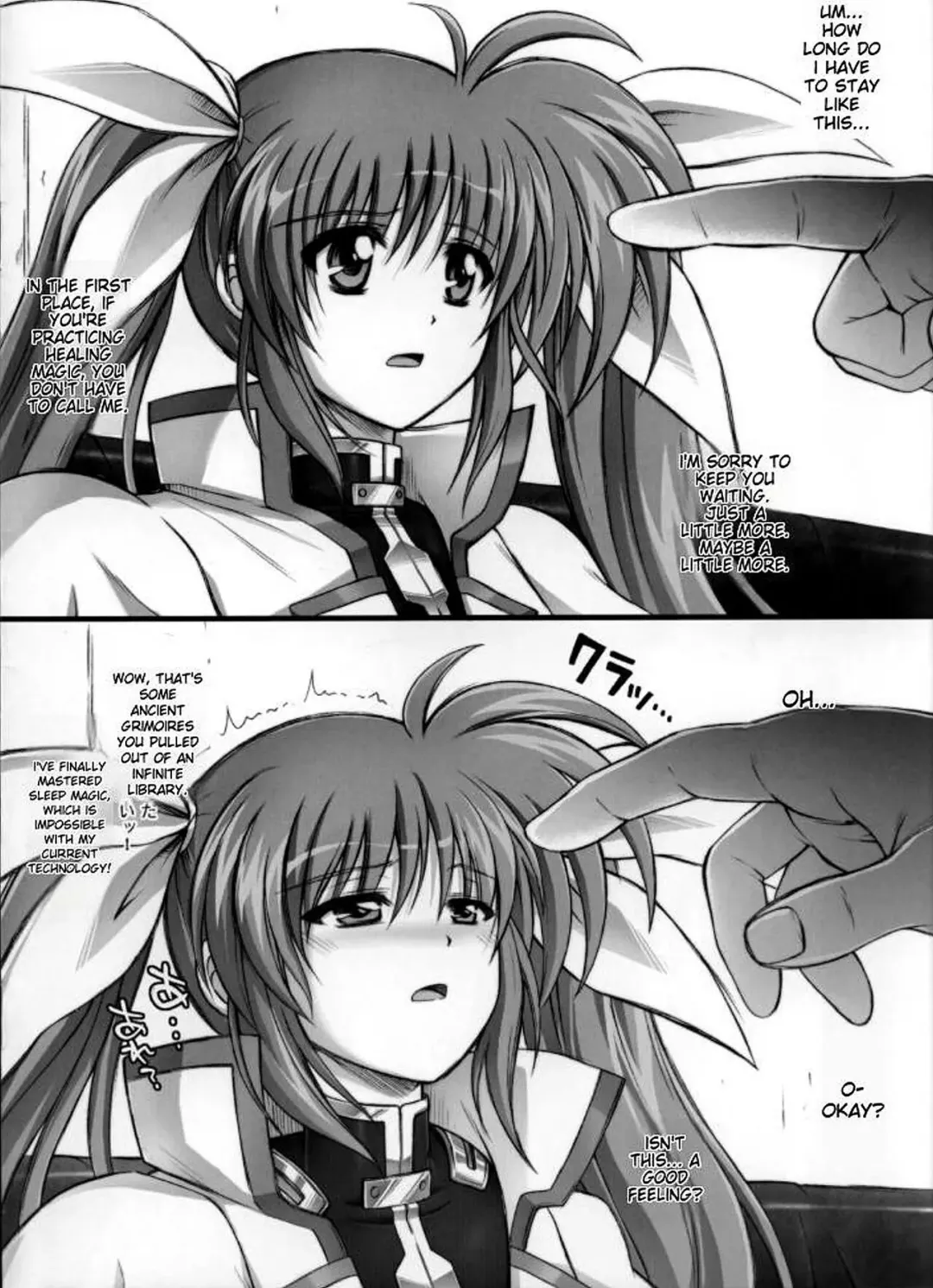 [Izumi - Reizei] Nanto Nanoha-san ni Rariho ga Kiita! | Surprisingly, Rariho worked for Nanoha! Fhentai - Page 2
