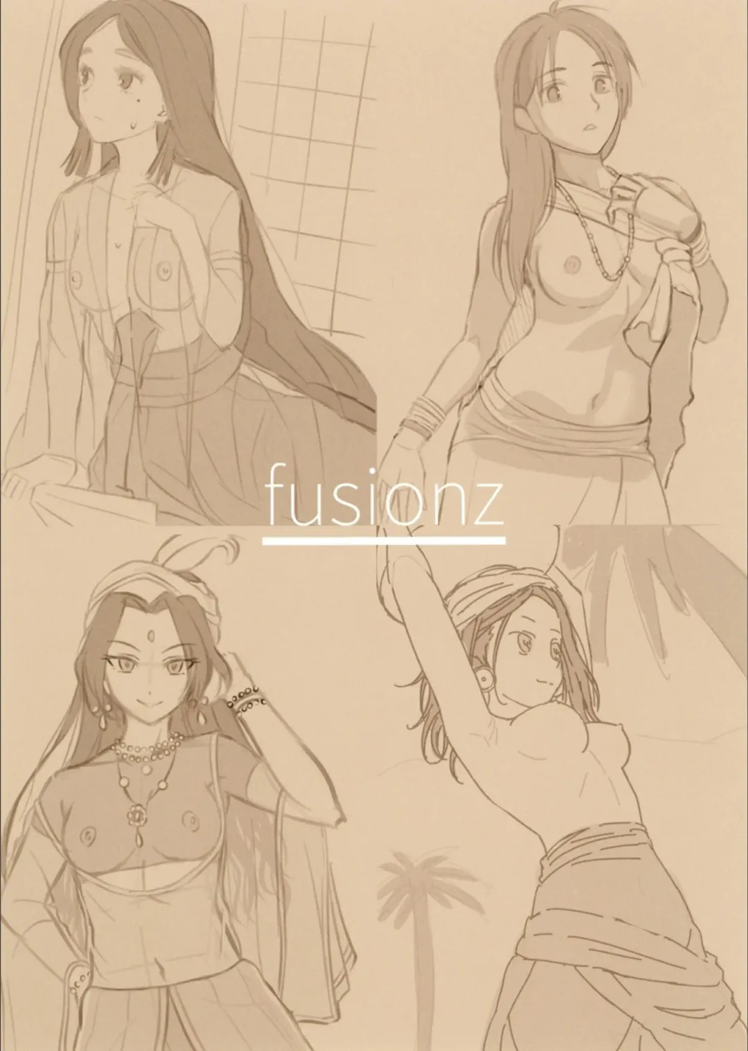 [Kanden Sky] Fukushoku Bunka Illust Hon II Fhentai - Page 12