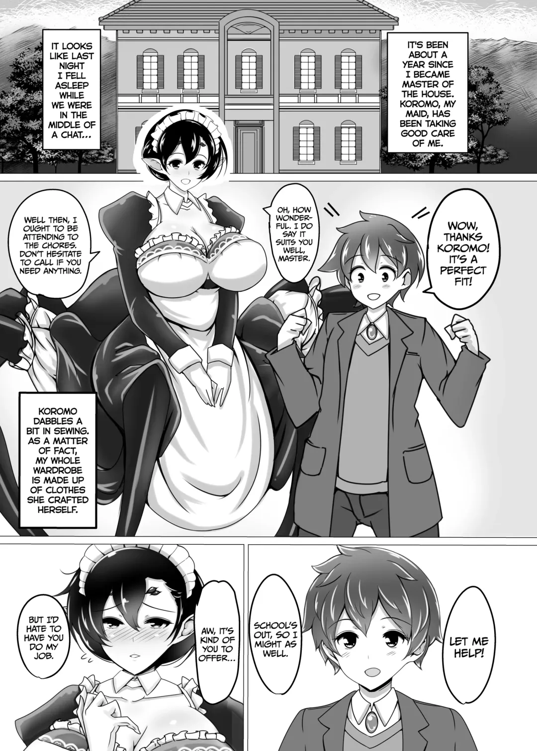 [Nekoro Tanuki] Shu-sama no Yashiki Gumo Fhentai - Page 4