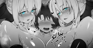 Read [Hirasawa Zen] Futari ni Bunretsu Shita Morgan-san no Manyuu Nikubuton ni Oborenagara Tetteiteki ni Shiroi Omorashi o Shiboritorareru 4p Manga - Fhentai