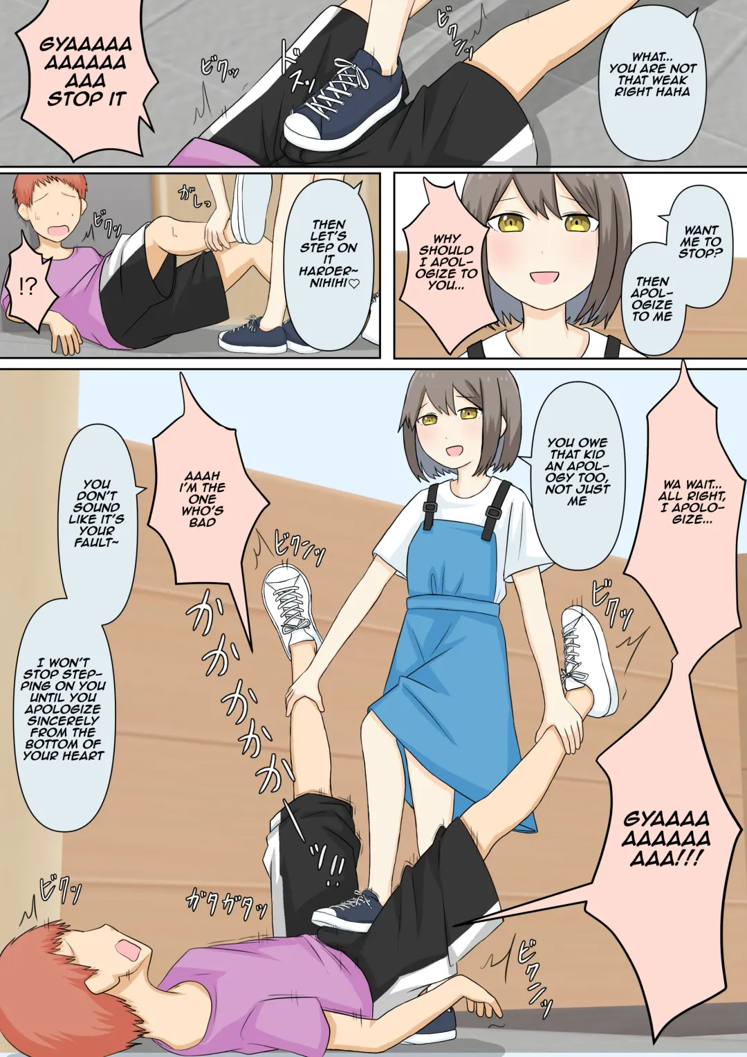 [Ameno Shigure] Osananajimi Kanojo ni Mazobare Shite Ijimete Morau Hanashi | A story about confessing my masochistic tendencies to my childhood friend and having her bully me Fhentai - Page 19