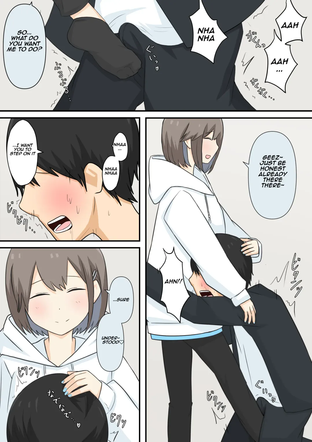 [Ameno Shigure] Osananajimi Kanojo ni Mazobare Shite Ijimete Morau Hanashi | A story about confessing my masochistic tendencies to my childhood friend and having her bully me Fhentai - Page 7