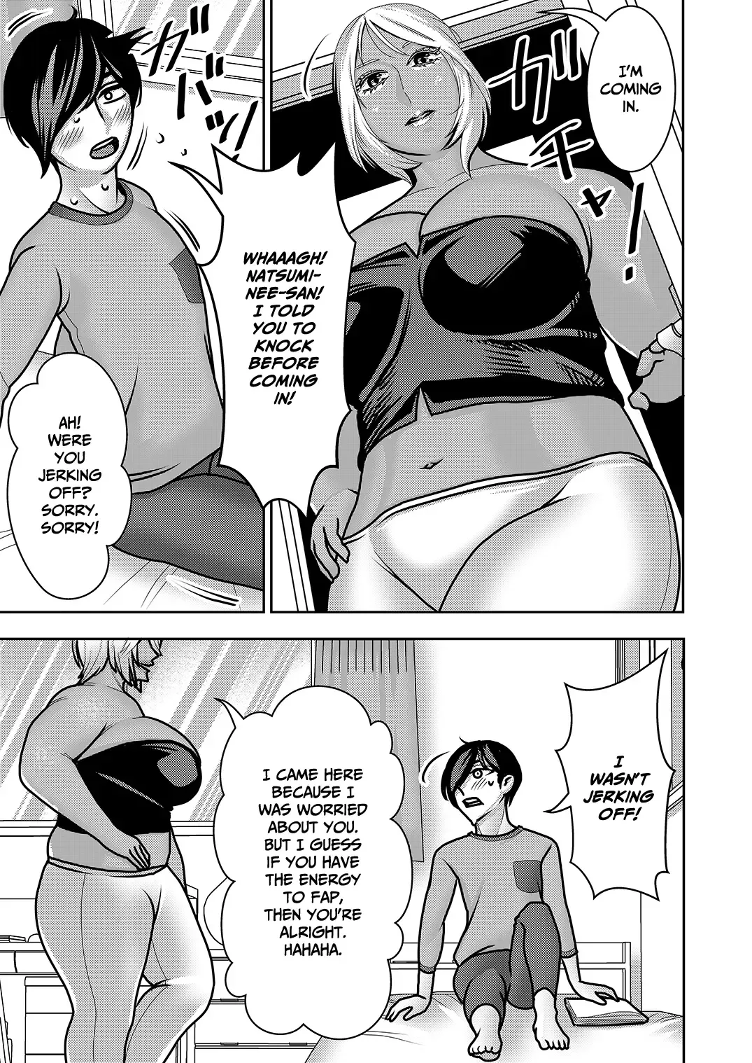 [Sasaki Yuuhei] Ane Ane Ore Ane Ane Chi no Tsunagaranai Nee-san-tachi nara Harem ni shitemo iitte koto | Sis-Sis-Me-Sis-Sis ~Since my sisters aren't related to me by blood, I can turn them into my harem?!~ Fhentai - Page 10