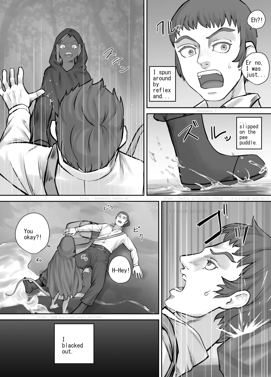 [Dodomesu3sei] Mori ni Sumu Kaibutsu no Onnanoko no Hanashi Fhentai - Page 7