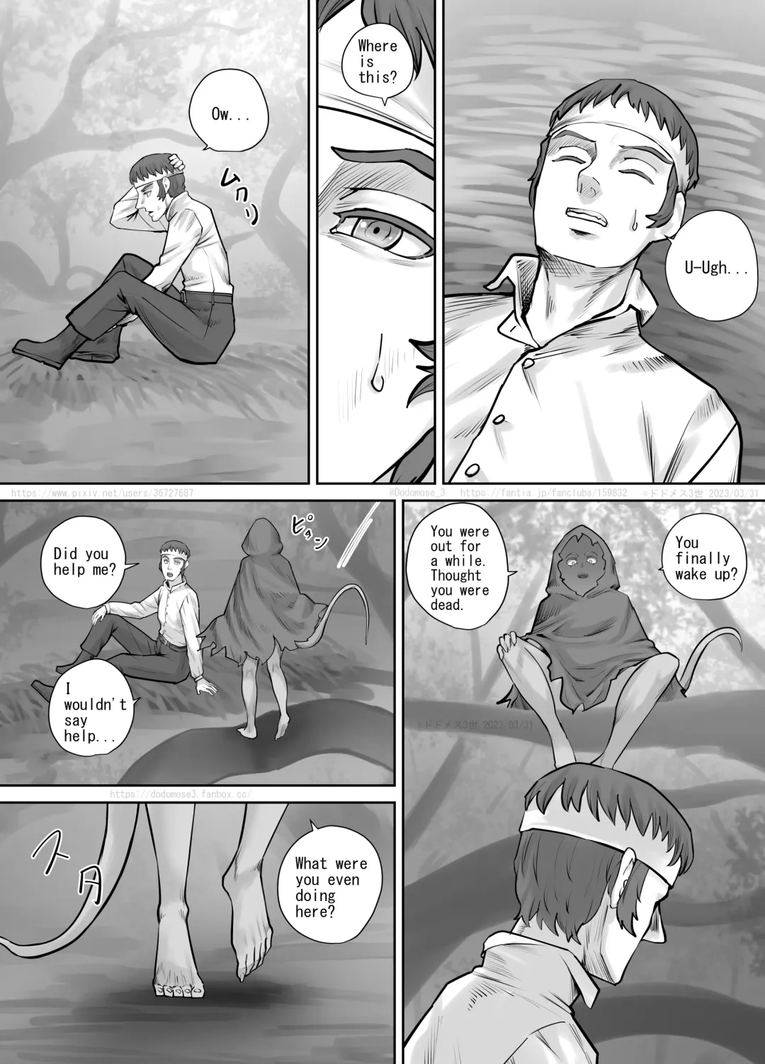 [Dodomesu3sei] Mori ni Sumu Kaibutsu no Onnanoko no Hanashi Fhentai - Page 8