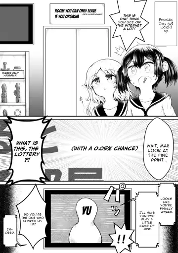 [Toro Ochi] Zecchou suru to 0.05% no Kakuritsu de Derareru Heya | 1 Orgasm = 0.05% Chance of Escape Fhentai - Page 5