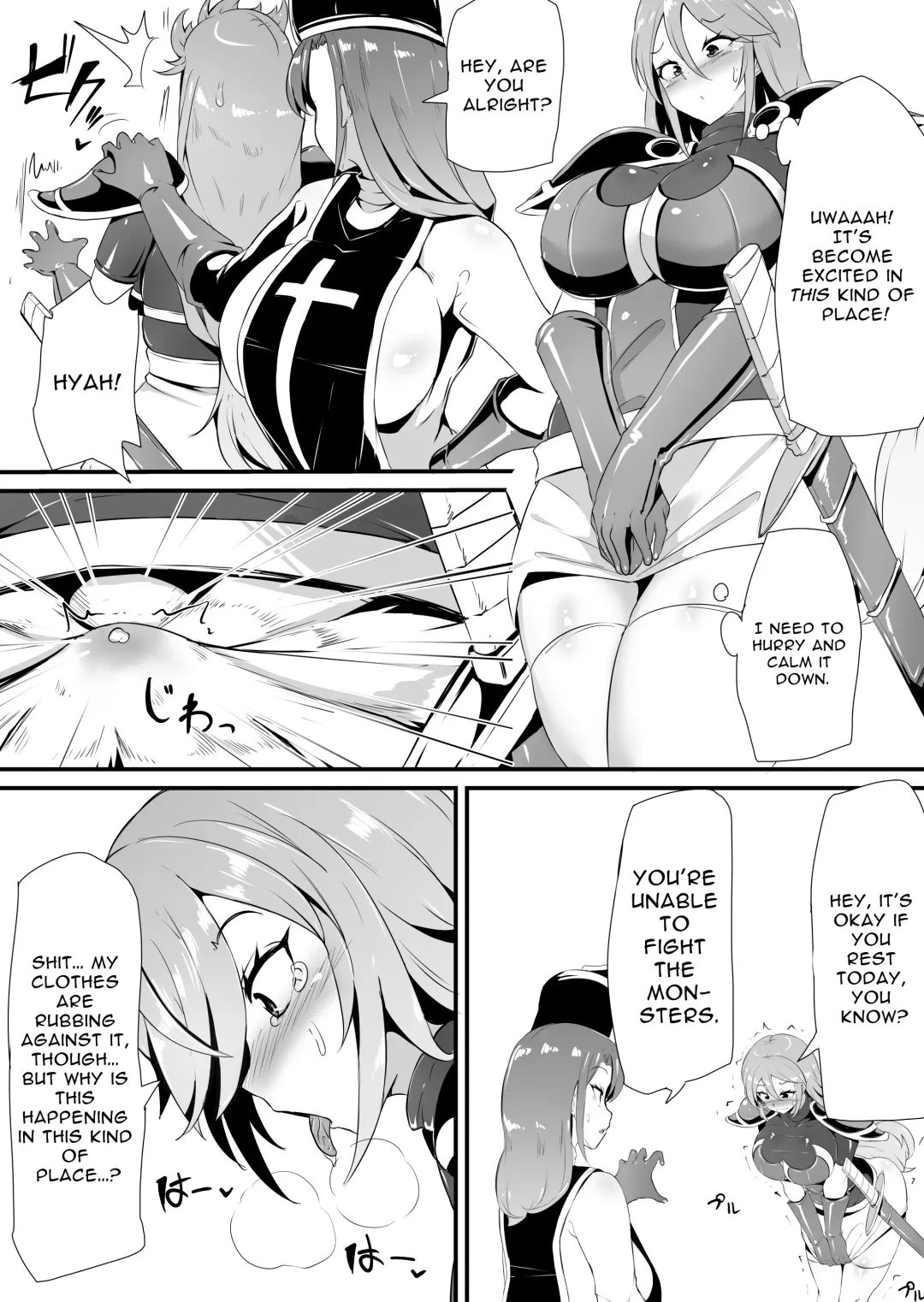 [Makin] Futanari-ka shite Level o Suwareru Onna Kishi | Futanari Knightess Gets Level Drained Fhentai - Page 23