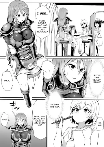 [Makin] Futanari-ka shite Level o Suwareru Onna Kishi | Futanari Knightess Gets Level Drained Fhentai - Page 2