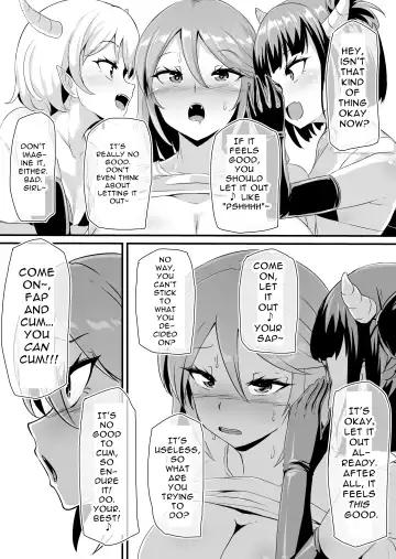 [Makin] Futanari-ka shite Level o Suwareru Onna Kishi | Futanari Knightess Gets Level Drained Fhentai - Page 29