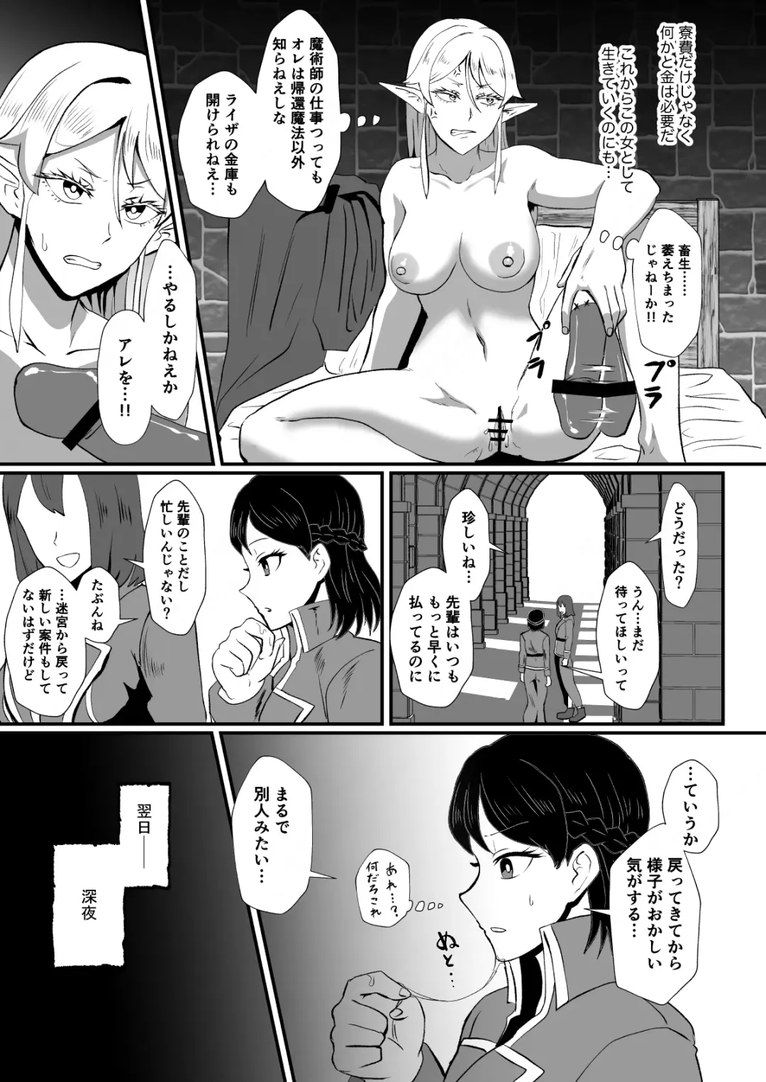 [Protohotel] Irekawari no Wana ~Elf Majutsushi Liza no Kikan~ Fhentai - Page 18