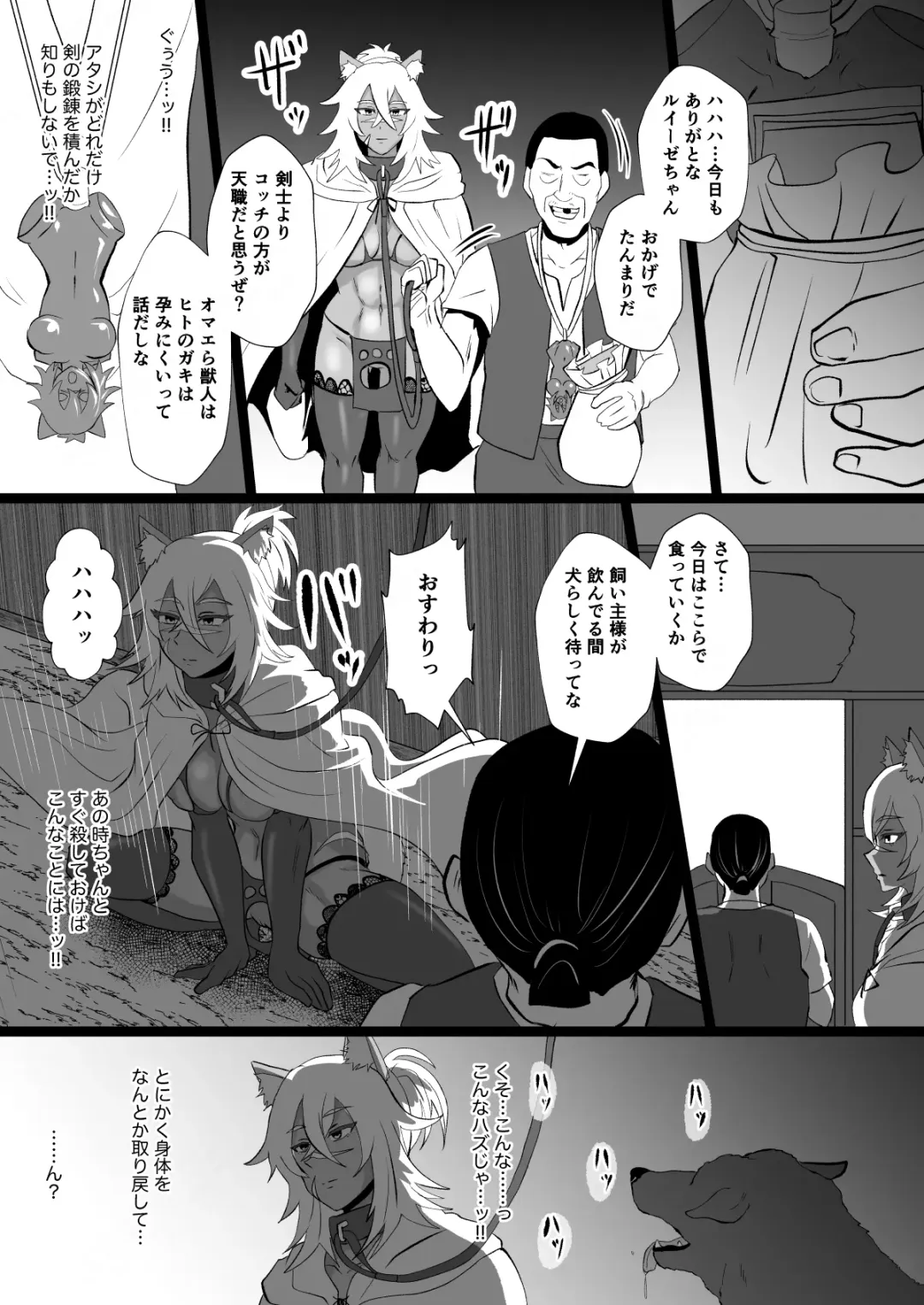 [Protohotel] Jinkaku Haisetsu de Kuso Zako Touzoku ni Karada o Ubawareta Ue ni Benri ni Tsukawareta "Gouken no Jorou" Louise Fhentai - Page 18