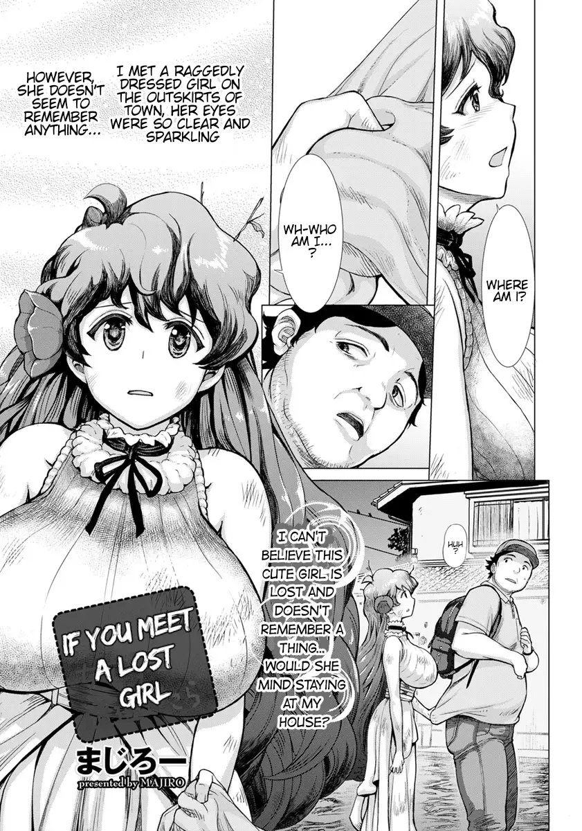 [Majirou] Michi ni Mayotta Onnanoko to Souguushitara | If You Meet A Lost Girl Fhentai - Page 1