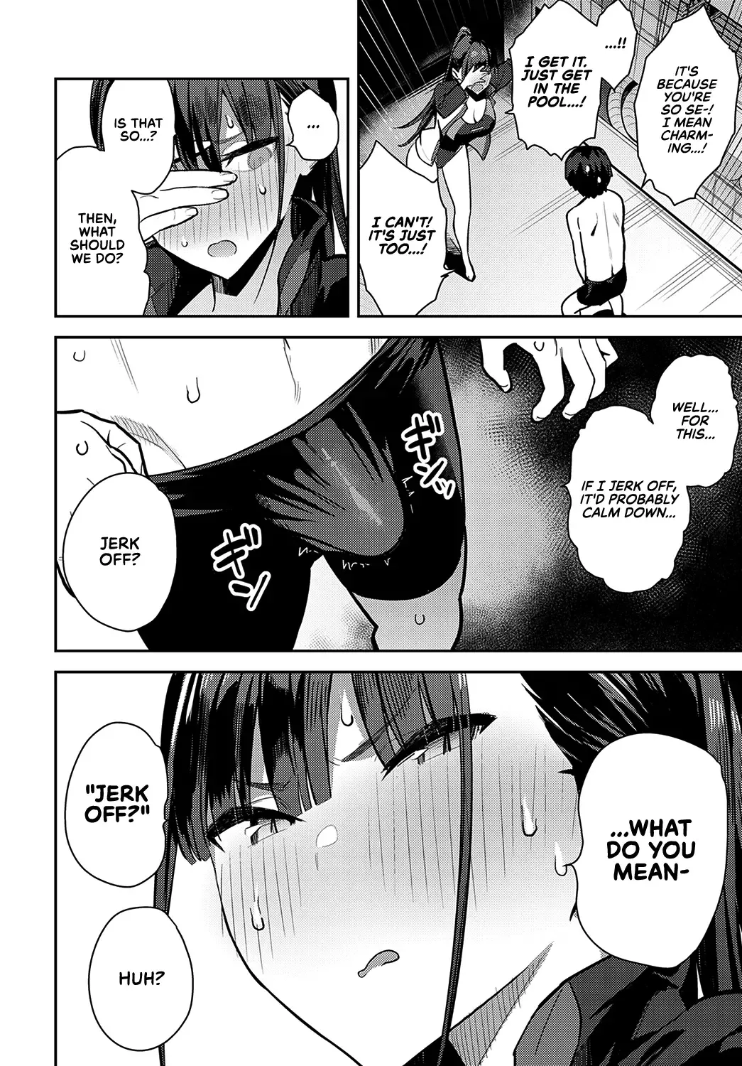 [Enokido] Kyouei Senpai ni Nuite morau | Getting Jerked off by the Swimming Club Senpai Fhentai - Page 6