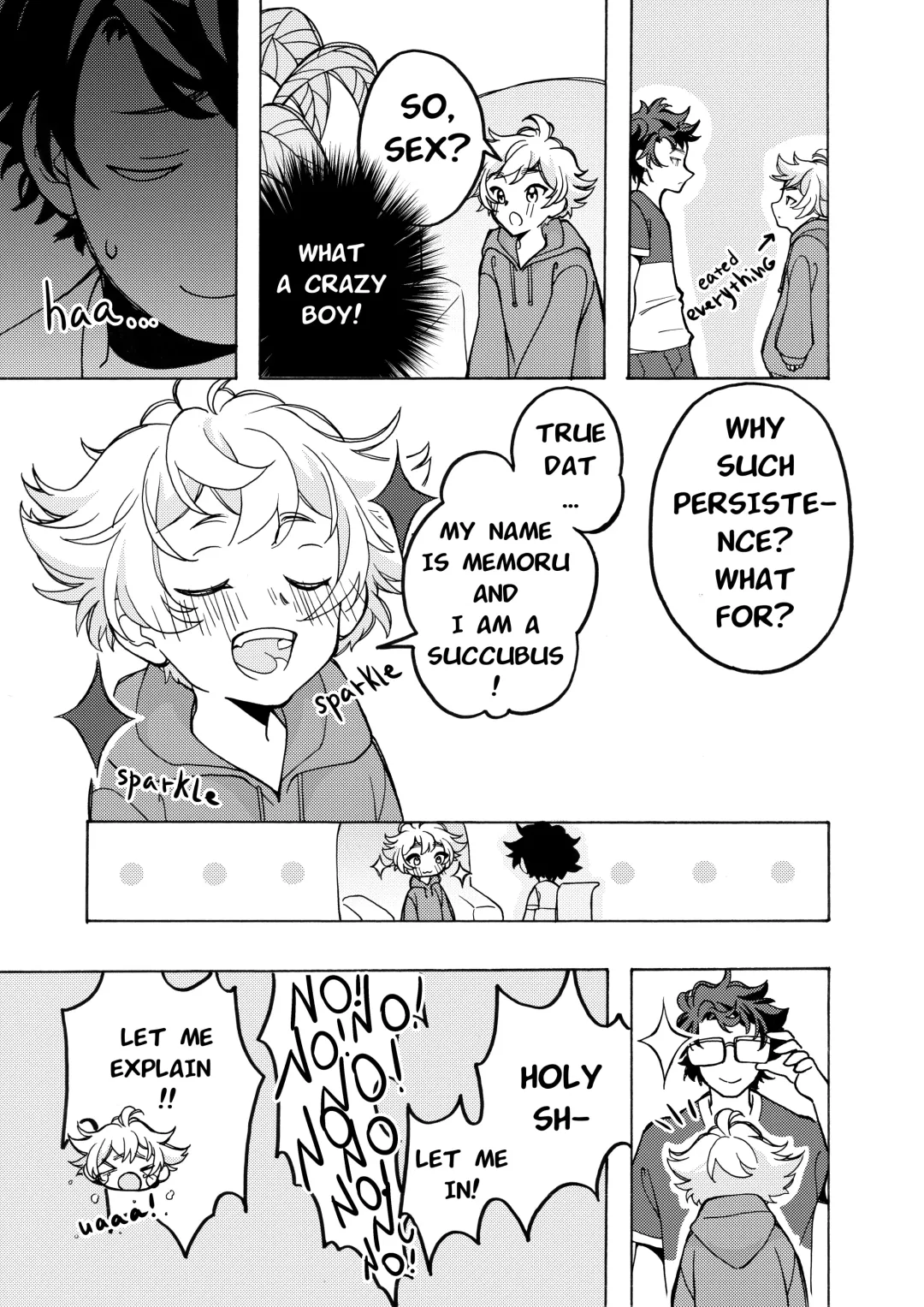 [Sharktrs] A short moment inside you Fhentai - Page 8