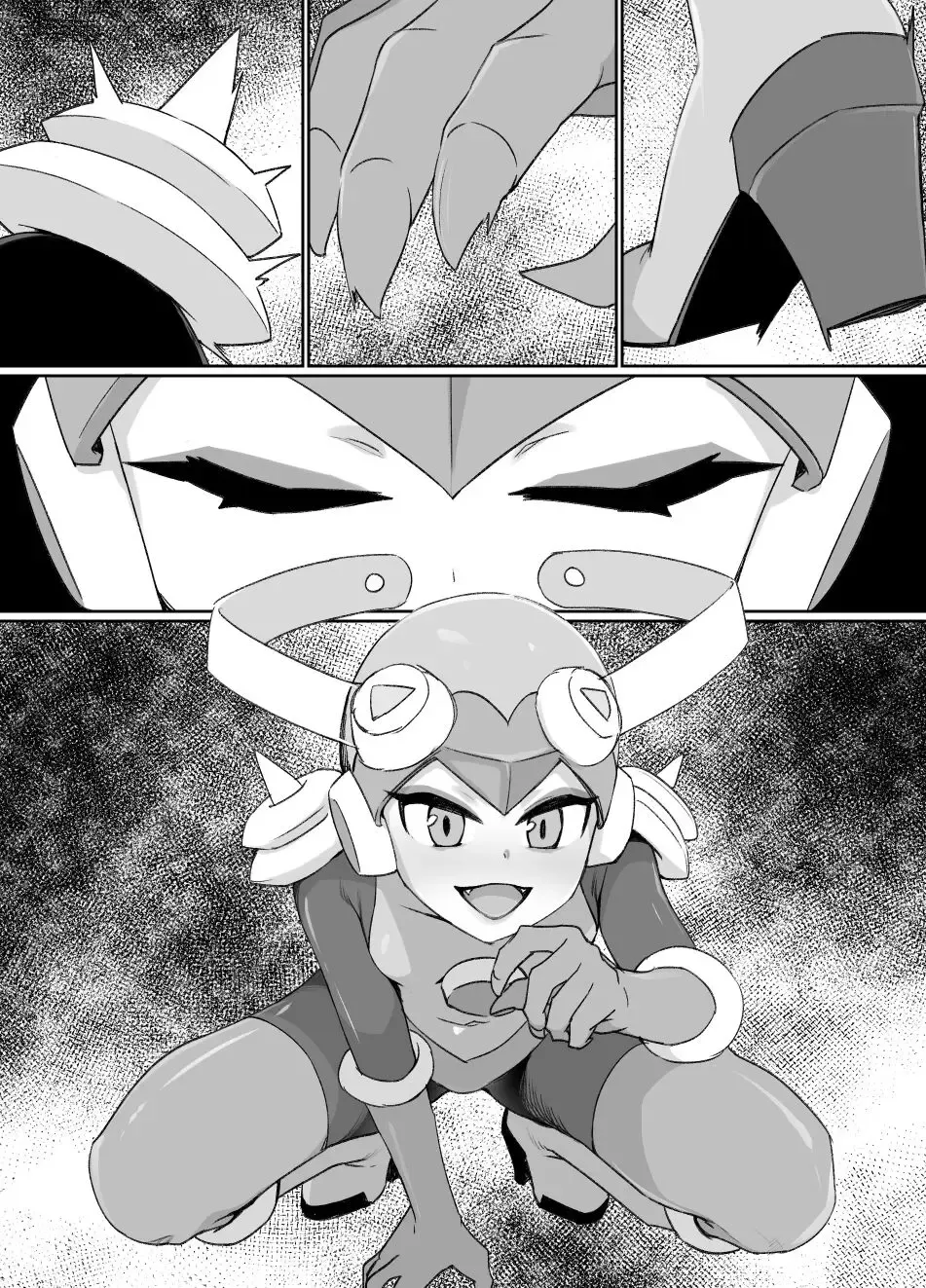 [Kusayarou] Rockman.EXE Akuochi Roll Sennou Katei Scene Fhentai - Page 6