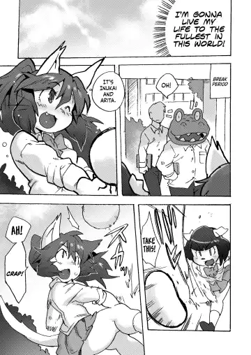 [Sanjiro] Kemo Gal ni Aisarete Moto no Sekai ni Kaerenai (decensored) Fhentai - Page 16