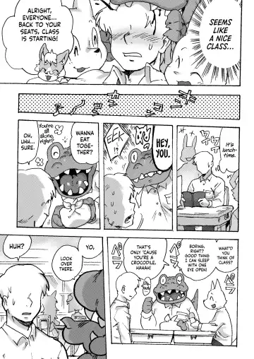[Sanjiro] Kemo Gal ni Aisarete Moto no Sekai ni Kaerenai (decensored) Fhentai - Page 8